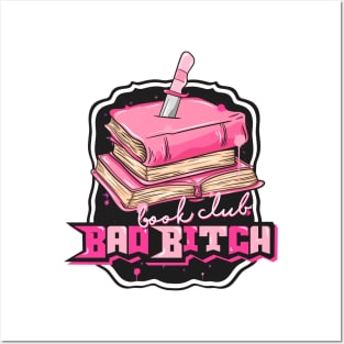Bad Bitch Book Club, Book Aesthetic Posters and Art